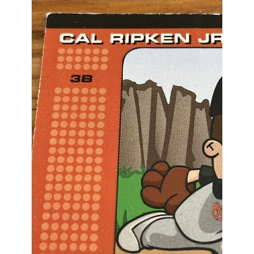 Backyard Baseball Card 2001 Cal Ripken Jr 3B Baltimore Orioles Pacific 2000